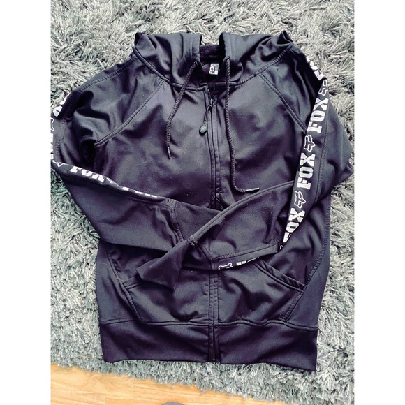 Fox Jackets & Blazers - Fox Zip Up Hooded Jacket